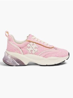 Tory Burch Pink Logo Platform Sneaker